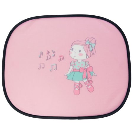 Napfényvédő fólia oldalablakra 2 db - öntapadós - 44x36 cm Ballet Doll - WALSER