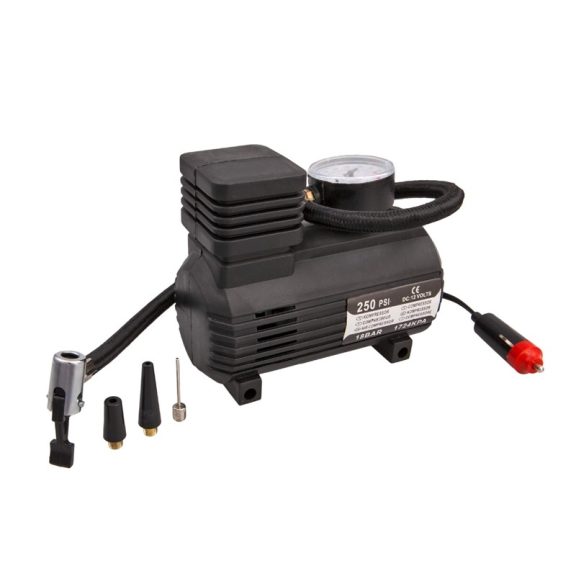 Kompresszor 12V, 250 PSI, 18 BAR - 90304 Kompresszor 12V, 250 PSI, 18 BAR - 90304