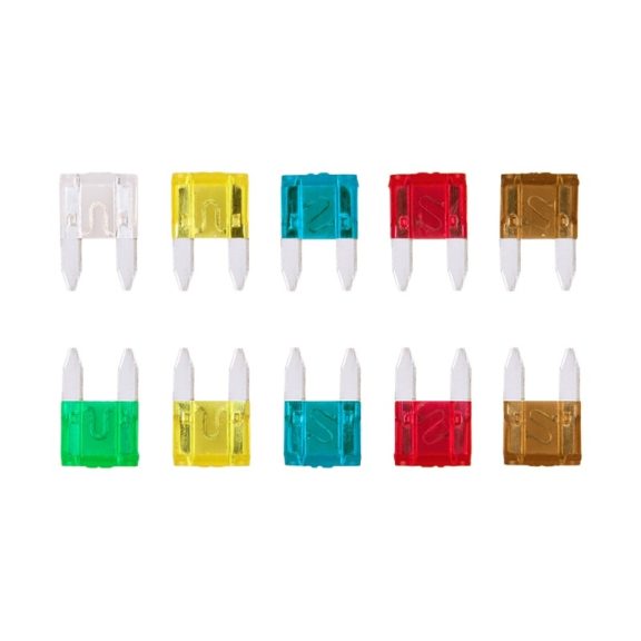 Biztosíték készlet, mini késes, 10 db-os - 90359 Biztosíték készlet, mini késes, 10 db-os - 90359