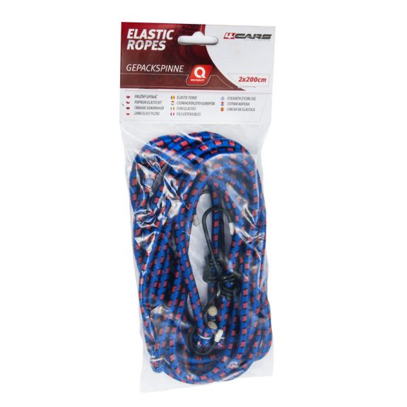 Gumipók 200 cm, 2 db-os, acélkampós - 90403 Gumipók 200 cm, 2 db-os, acélkampós - 90403