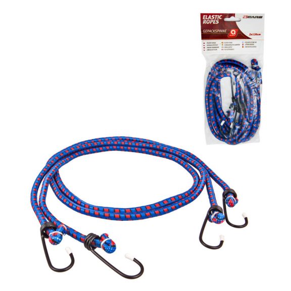 Gumipók 120 cm, 2 db-os, acélkampós - 90434 Gumipók 120 cm, 2 db-os, acélkampós - 90434