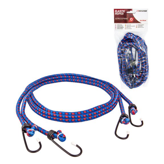Gumipók 150 cm, 2 db-os, acélkampós - 90441 Gumipók 150 cm, 2 db-os, acélkampós - 90441