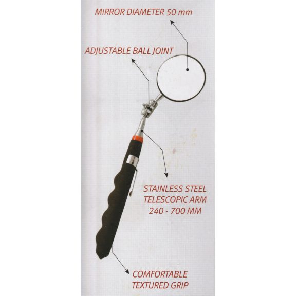 Teleszkópos vizsgáló tükör 24-70 cm - 90465 Teleszkópos vizsgáló tükör 24-70 cm - 90465