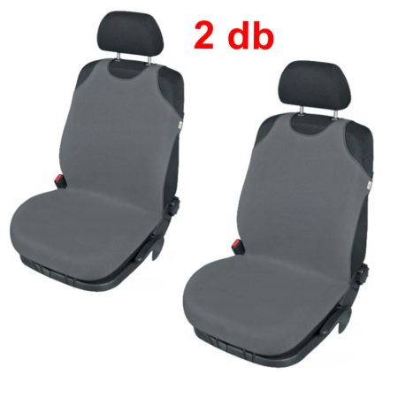 Trikóhuzat ülésvédő 2 db szürke - 90878GR