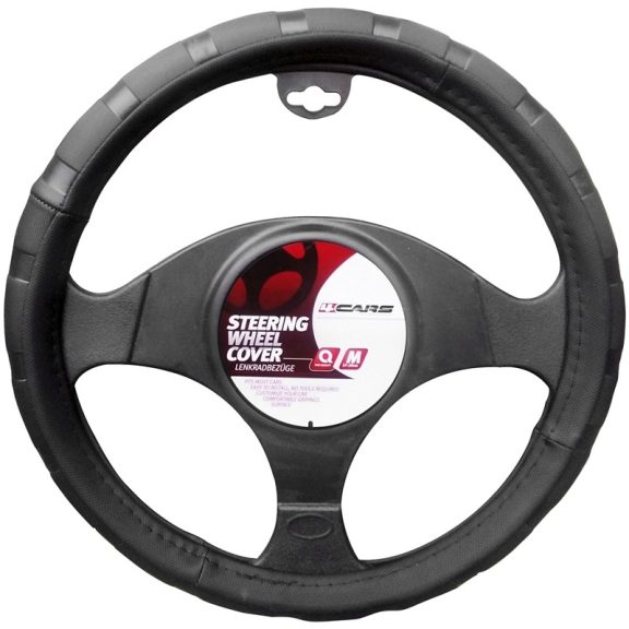 Volánvédő 37-39 cm, fekete, bordázott - 91639 Volánvédő 37-39 cm, fekete, bordázott - 91639