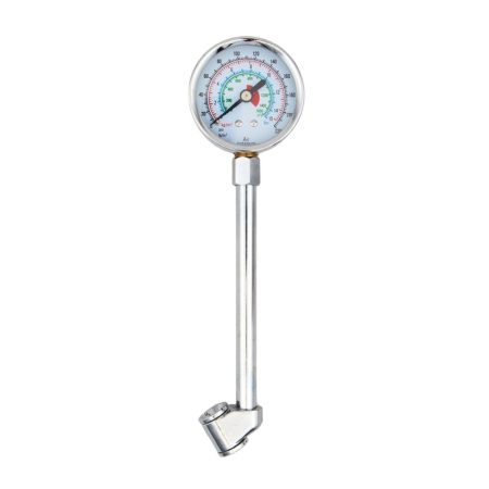 Légnyomásmérő, fém, tgk. 15 BAR