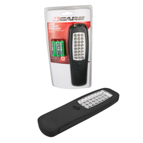 24 LED lámpa, mágneses, akasztható, elemekkel - 91875 24 LED lámpa, mágneses, akasztható, elemekkel - 91875