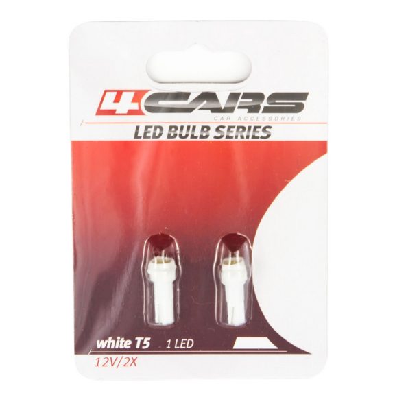 Izzó 1LED 12V 5050SMD T5, 2 db - 92414 Izzó 1LED 12V 5050SMD T5, 2 db - 92414
