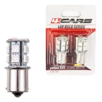 Izzó 13LED12V S25-5050SMD BA15S narancssárga 2 db - 92445