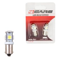 Izzó 5LED 12V 5050SMD T8,5, 2 db - 92483