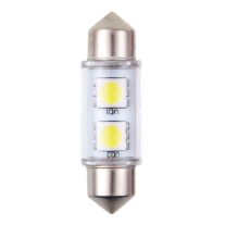 Izzó 2LED 12V FESTOON SMD T11x36 mm, 2 db - 92506