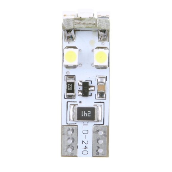 Izzó 8LED 12V CANBUS 3528SMD T10, 2 db - 92544 Izzó 8LED 12V CANBUS 3528SMD T10, 2 db - 92544