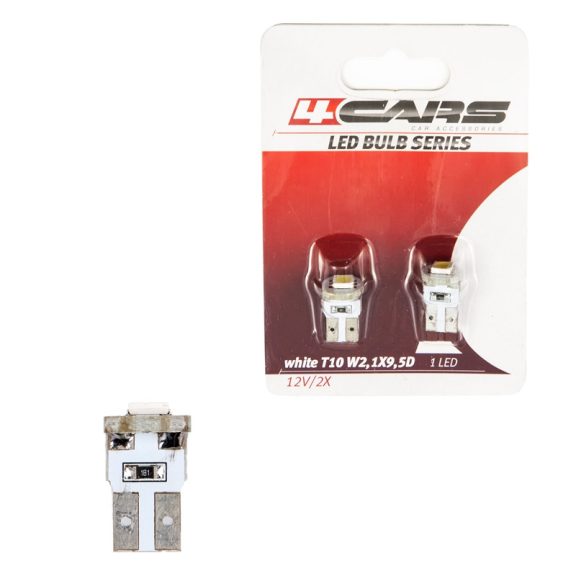 Izzó 1LED 12V CANBUS 5050SMD T10, 2 db - 92599 Izzó 1LED 12V CANBUS 5050SMD T10, 2 db - 92599