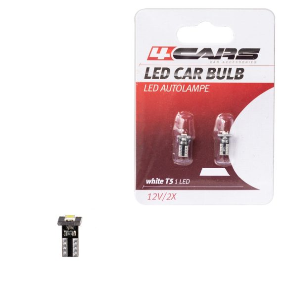 Izzó 1LED 12V T5, 2 db - 92629 Izzó 1LED 12V T5, 2 db - 92629