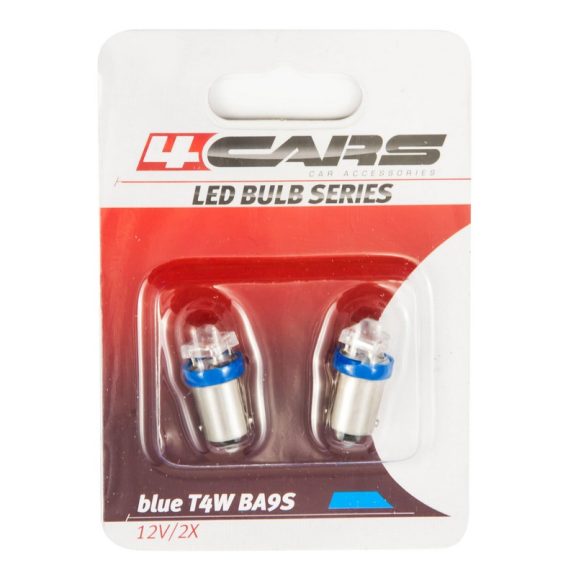Izzó 1LED 12V BA9S kék, 2 db - 92674 Izzó 1LED 12V BA9S kék, 2 db - 92674