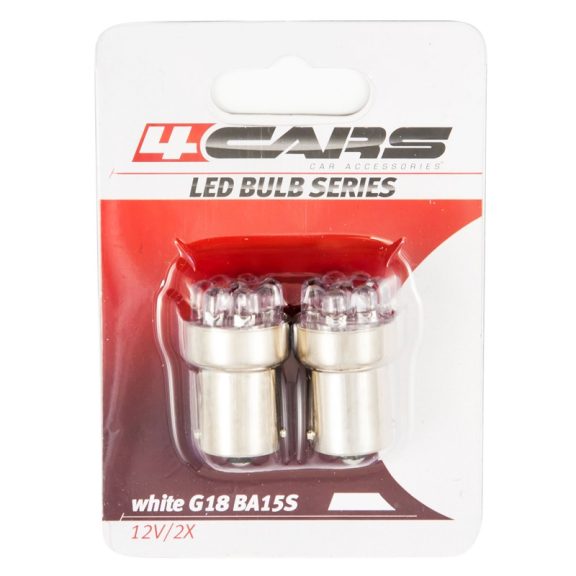 Izzó 8LED 12V G18, 2 db - 92780 Izzó 8LED 12V G18, 2 db - 92780