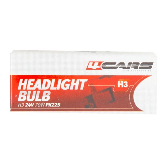 Izzó H3 24V/70W PK22S - 92940
