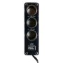 Szivargyújtó elosztó 3x12-24V, 1xUSB 5V/500 mA - 93916