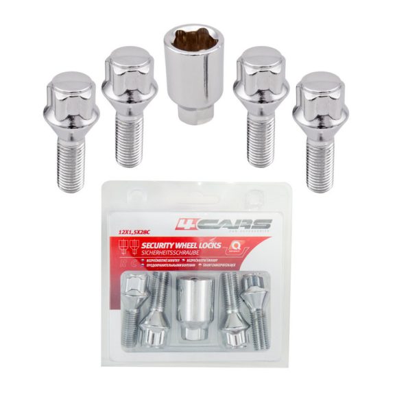 Biztonsági kerékőr szett 12x1,5x28C - 93930 Biztonsági kerékőr szett 12x1,5x28C - 93930