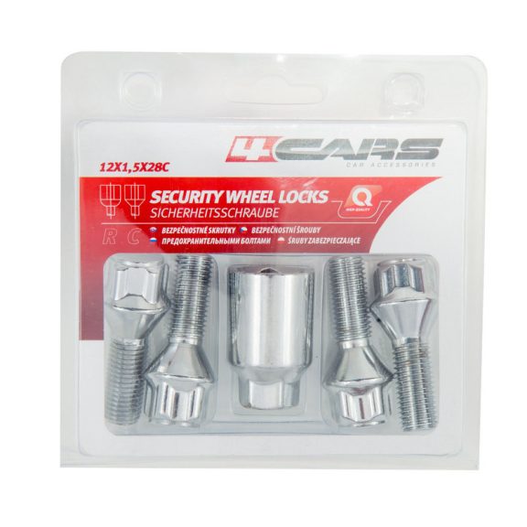 Biztonsági kerékőr szett 12x1,5x28C - 93930 Biztonsági kerékőr szett 12x1,5x28C - 93930