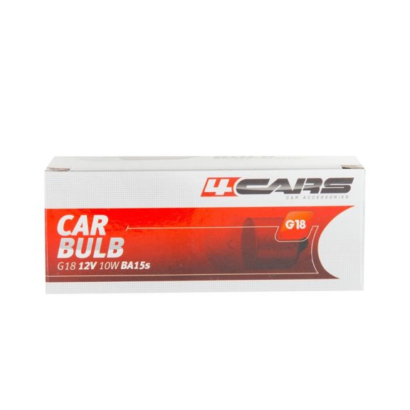 Izzó G18 12V/10W BA15s - 10 db - 94135 Izzó G18 12V/10W BA15s - 10 db - 94135