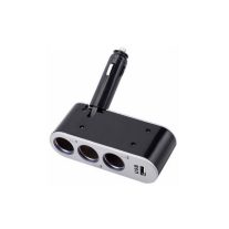 Szivargyújtó elosztó 3x12-24V, 1xUSB 5V/500 mA - 94159