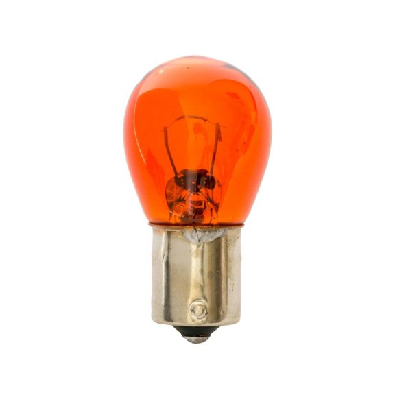 Izzó S25 21W BAU15s, 2 db, narancssárga PY21W - 94975