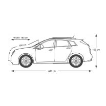 Autótakaró ponyva SUV L méret, tapadásmentes - 95170