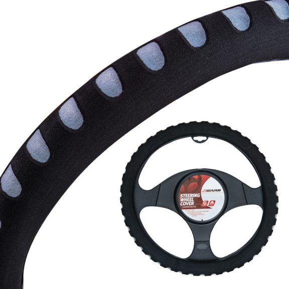 Volánvédő 37-39 cm, szivacsos, fekete-szürke - 95200 Volánvédő 37-39 cm, szivacsos, fekete-szürke - 95200