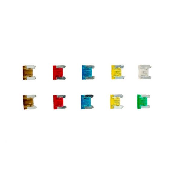 Biztosíték készlet, mikro késes, 10 db-os - 95255 Biztosíték készlet, mikro késes, 10 db-os - 95255