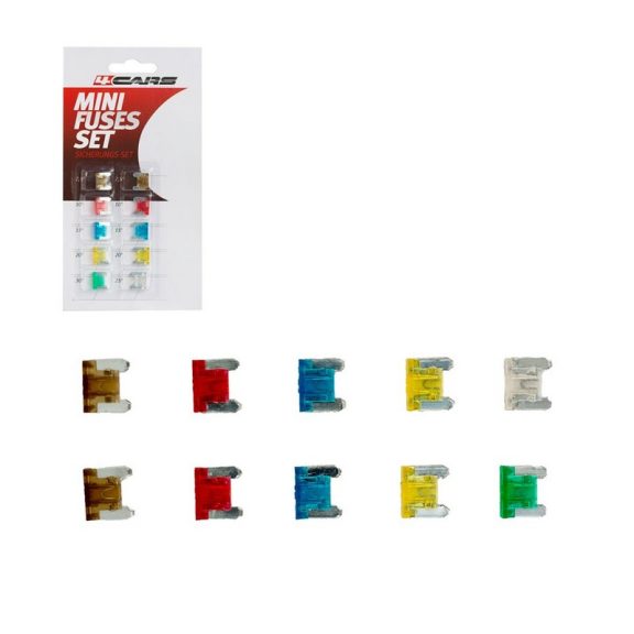 Biztosíték készlet, mikro késes, 10 db-os - 95255 Biztosíték készlet, mikro késes, 10 db-os - 95255