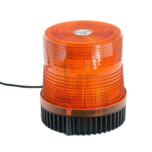Villogó figyelmeztető jelzőfény 24V, E-jel, mágneses - 95323 Villogó figyelmeztető jelzőfény 24V, E-jel, mágneses - 95323