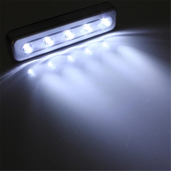 Univerzális, érintőkapcsolós 5 LED-es lámpa, elemes - 96603 Univerzális, érintőkapcsolós 5 LED-es lámpa, elemes - 96603