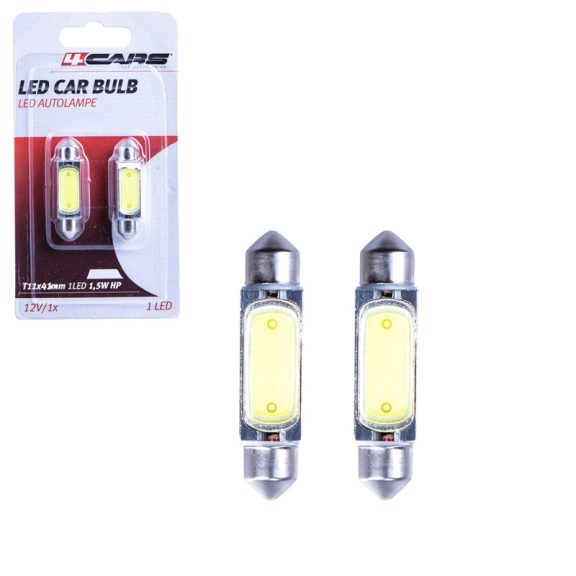 Izzó 1 SMD LED 12V 1,5W T11x41 mm, 2 db - 96771 Izzó 1 SMD LED 12V 1,5W T11x41 mm, 2 db - 96771