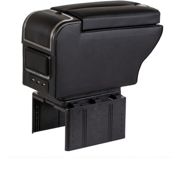 Könyöklő box 6 USB port, 15 cm széles, fekete - 97181 Könyöklő box 6 USB port, 15 cm széles, fekete - 97181