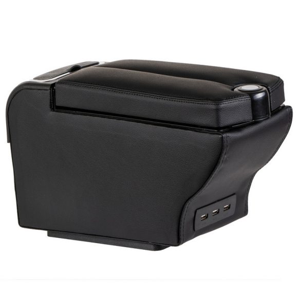 Könyöklő box 6 USB port, 15 cm széles, fekete - 97181 Könyöklő box 6 USB port, 15 cm széles, fekete - 97181
