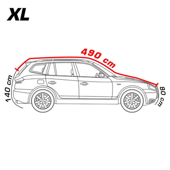 Autótakaró ponyva jégeső ellen SUV XL méret - 97204 Autótakaró ponyva jégeső ellen SUV XL méret - 97204