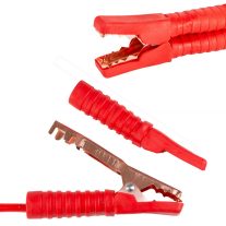   Indítókábel 200A 2,5 m, 3 mm2, szigetelt csipeszek - 97211